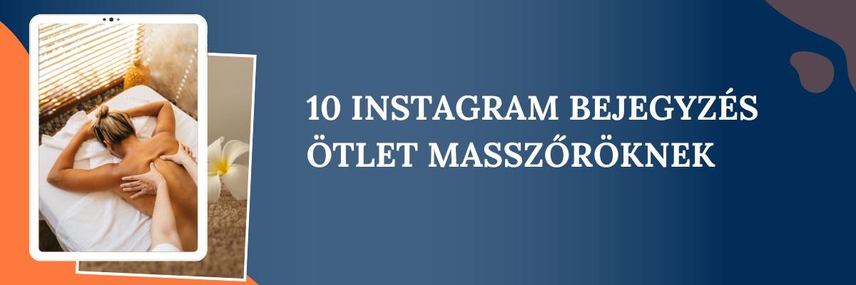instagram bejegyzés ötletek masszőröknek